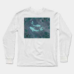 Koi pond 2 Long Sleeve T-Shirt